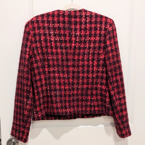 Wool blend blazer jacket - Picture 2 of 5